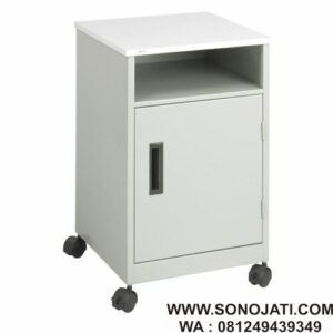 Meja Printer Kayu Mobile Stand