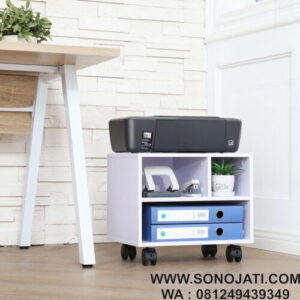 Meja Printer Mobile Stand