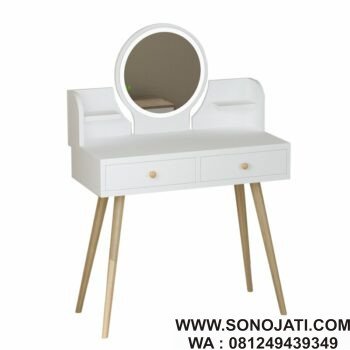 Meja Rias Minimalis Whiteglow