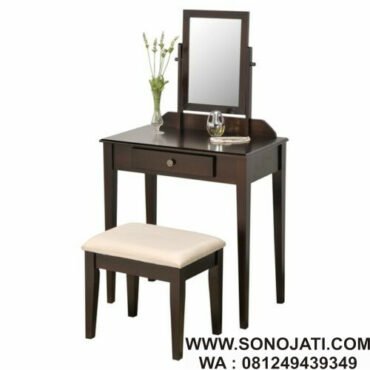 Meja Rias Natural Mcgraw Solid Wood