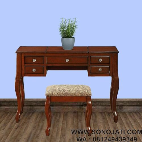Meja Make Up Hollen Solid Wood