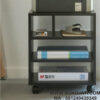 Meja Printer Minimalis Wheels