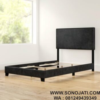 Tempat Tidur Minimalis Modern Derek Upholstered