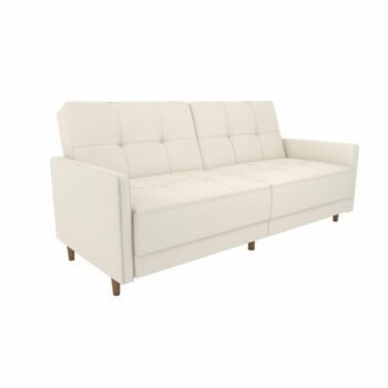 Sofa 2 Dudukan Minimalis White Benitez Twin