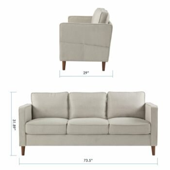 Sofa Ruang Tamu 3 Dudukan Minimalis Hana 73