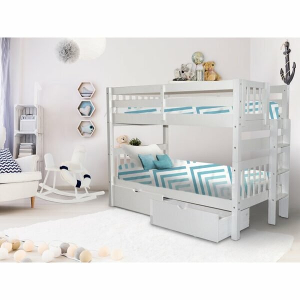 Tempat Tidur Tingkat Kayu Treva Twin