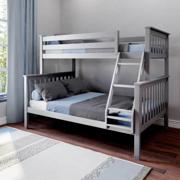 Tempat Tidur Tingkat Minimalis Abu Bolles Twin Over