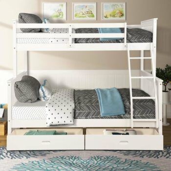 Tempat Tidur Tingkat Minimalis Bunche Twin Over