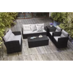 Kursi Rotan Set Gittens 7