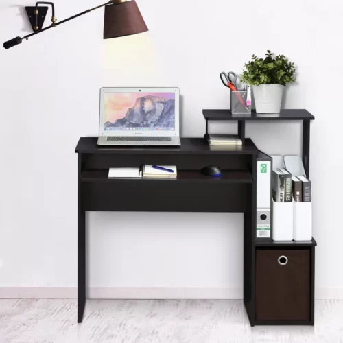 Meja Kantor Kayu Lancaer Hitam Meja Kantor Kayu Lancaer Hitam