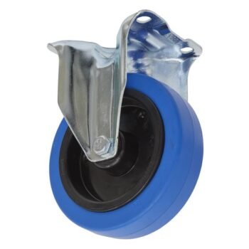 roda kastor biru