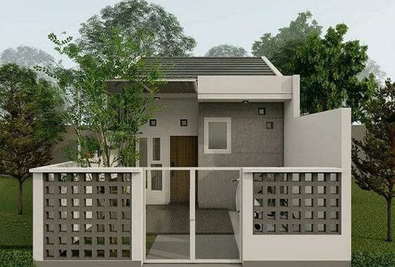 ruang teras rumah mewah
