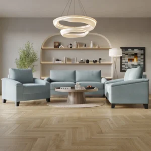 1 Set Sofa Ruang Tamu Jacqualyn 3 hiijau