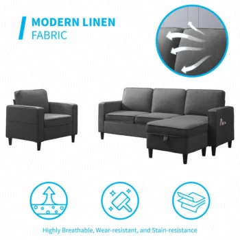 1 Set Sofa Ruang Tamu Piece Living Room Set
