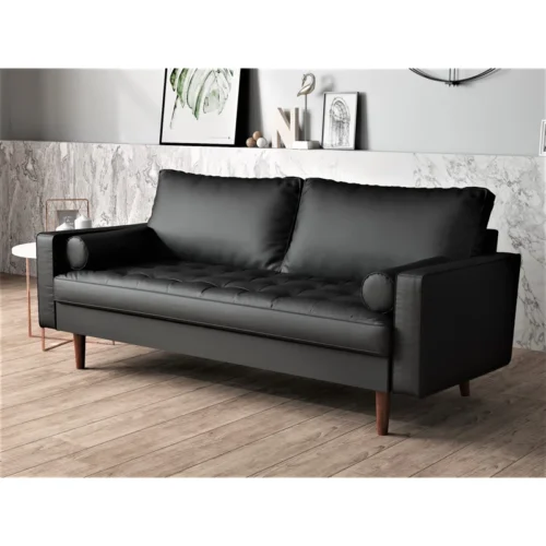 Kursi Minimalis Hitam Rumaisa 2 c
