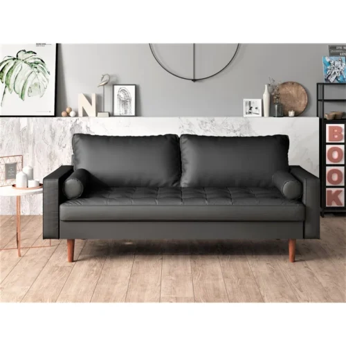 Kursi Minimalis Hitam Rumaisa 2 d