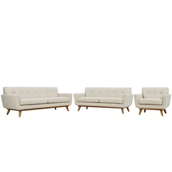 Kursi Sofa Minimalis Abu Abu Modway Engage