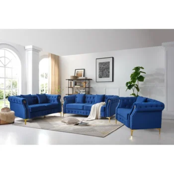Kursi Mewah Biru Frotten 3
