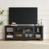 Meja TV Minimalis Hitam Sullivan 58