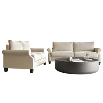 Set Kursi Sofa Mewah Putih Avangeline 2