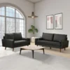 Set Sofa Minimalis Kulit Imitasi George Oliver