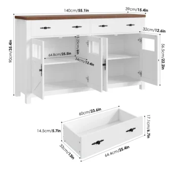 Bufet Minimalis Dapur Almus 55
