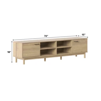 Meja TV HPL Minimalis Brystal 70