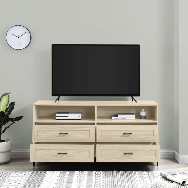 Meja TV Minimalis Putih Addlee 56