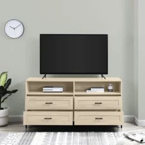 Meja TV Minimalis Putih Addlee 56
