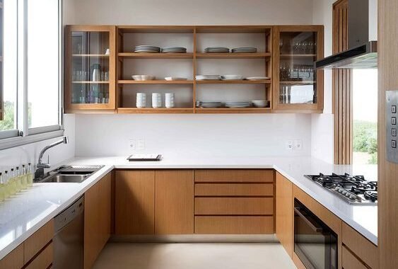 dapur minimalis Natural Putih