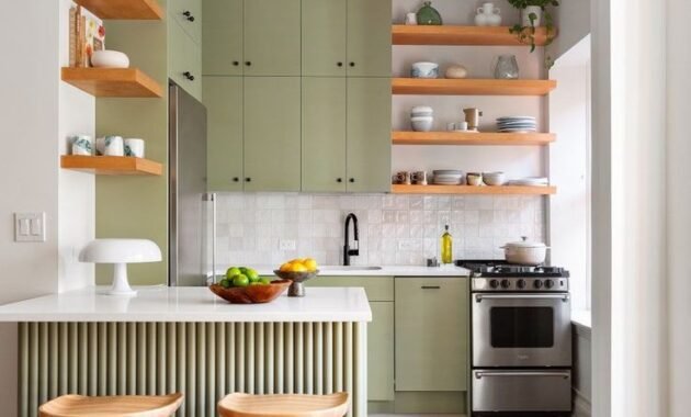 dapur minimalis Natural Putih