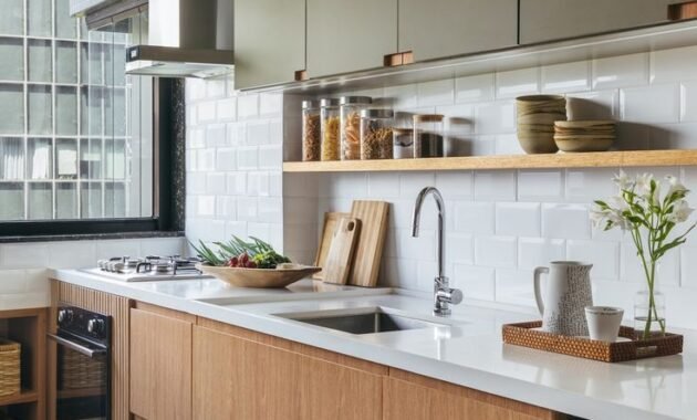 dapur minimalis Granit