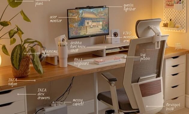 Ruang kantor dengan laci banyak