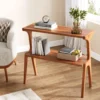 Meja Ujung Sofa Ramping 2 Tingkat George Oliver