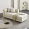 Sofa santai berlapis kain lebar Rumah Hampton®