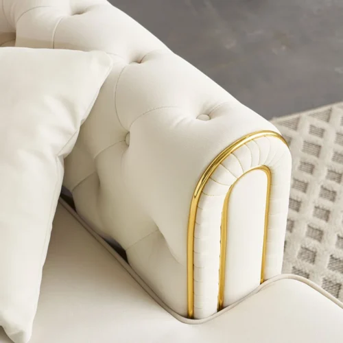 Sofa santai berlapis kain lebar Rumah Hampton® b Sofa santai berlapis kain lebar Rumah Hampton®