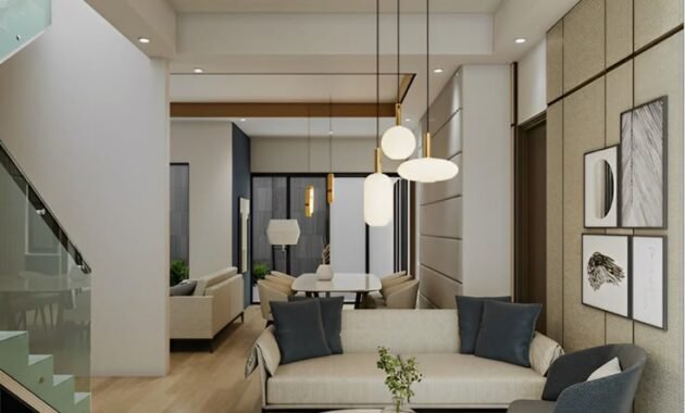 Konsep interior modern