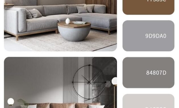 Perpaduan warna furniture