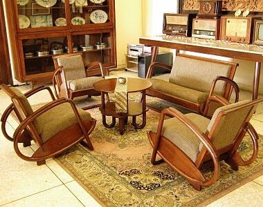 furnitur dengan sentuhan lokal
