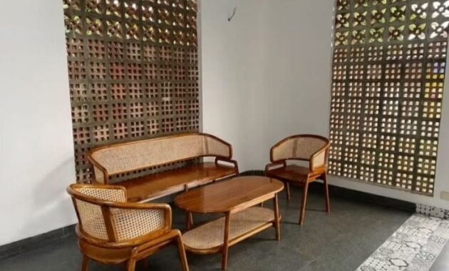 furnitur dengan sentuhan lokal