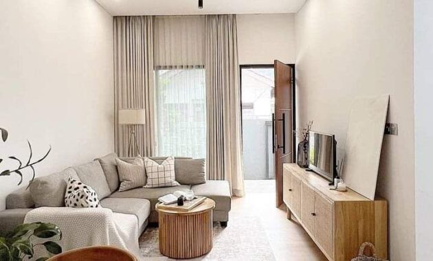 Konsep interior modern