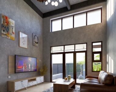 Interior rumah industrial