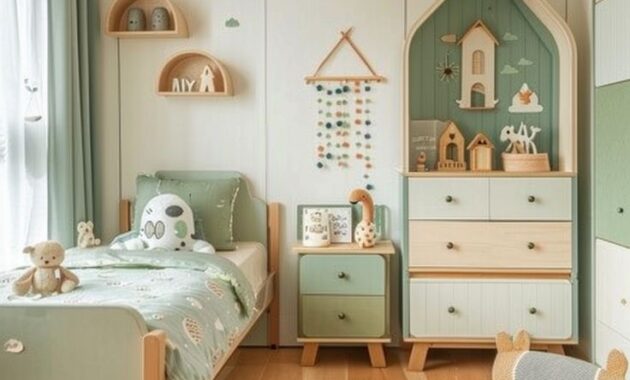 dekorasi kamar anak sederhana