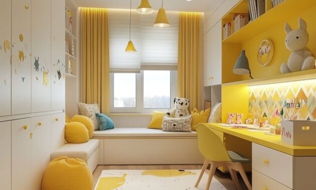 dekorasi kamar anak sederhana