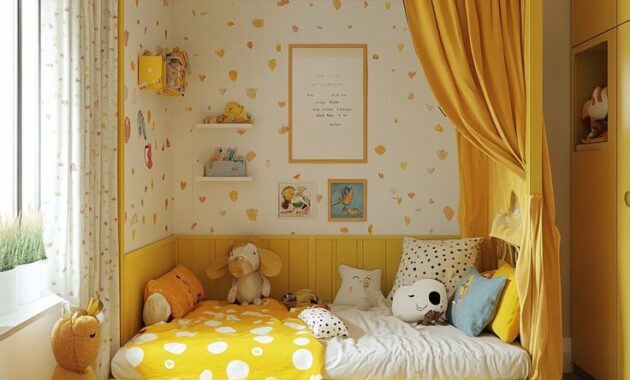 dekorasi kamar anak sederhana