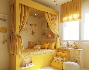 dekorasi kamar anak sederhana