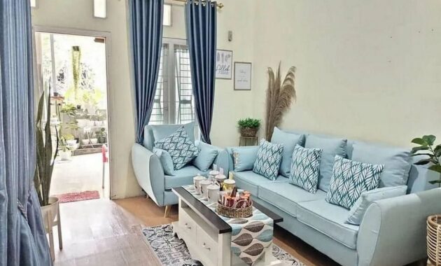 wall moulding ruang tamu
