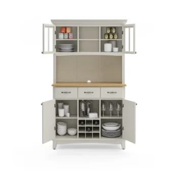 Bufet dengan Lemari Dapur Red Barrel Studio®