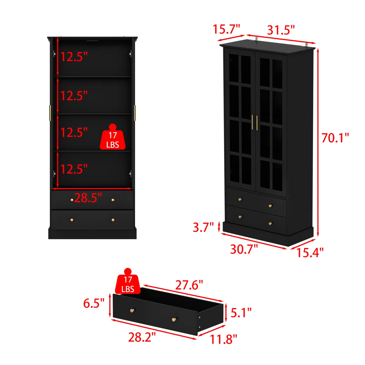 lemari dapur minimalis Hitam Winston Porter lemari dapur minimalis Hitam Winston Porter