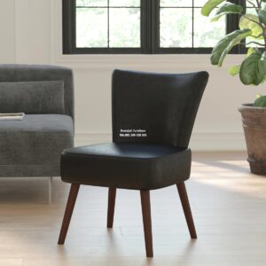 Kursi Rias Hitam Retro Caine